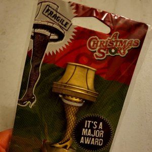 A Christmas Story Leg Lamp Bottle Stopper - Rare/Unique/One of a Kind